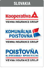 Regional brands of Vienna Insurance Group – Slovakia (logos)