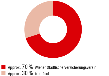 Shareholder structure (ring chart)